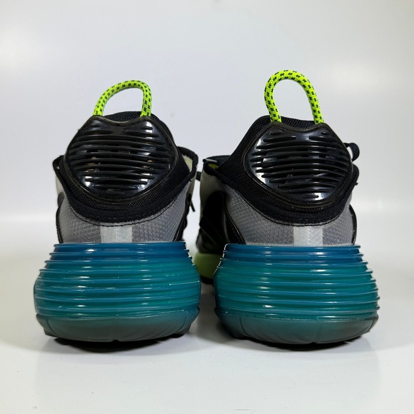 Nike Air Max 2090‎ Volt Teal Black Athletic Running Shoes Mens - Picture 4 of 7